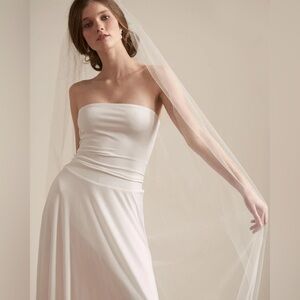 Dareth Colburn Barely There Cathedral Veil